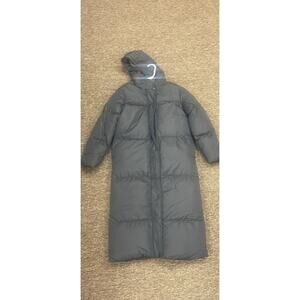 Threadbare Women's  Medium Black Puffer Winter Coat NWT Snap Front